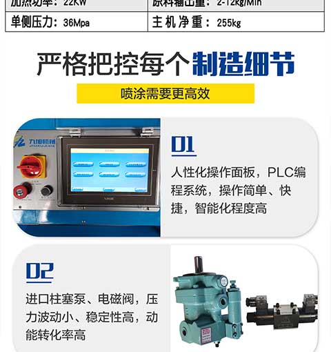 JNJX-H-T40-PLC編程聚脲噴涂設備 -4